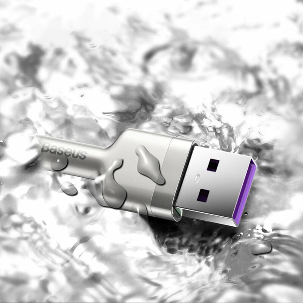 Baseus Καλώδιο USB σε USB-C Cafule, 66W, 1m (Μαύρο) 7