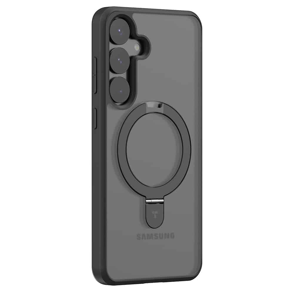 Torras Ostand MagSafe Series - θήκη για Samsung Galaxy S25 Plus - Μαύρο 2
