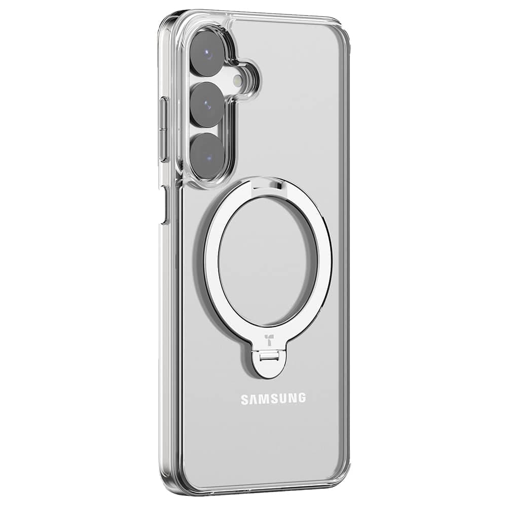 Torras Ostand Spin - θήκη για Samsung Galaxy S25 Plus - Διάφανο 2