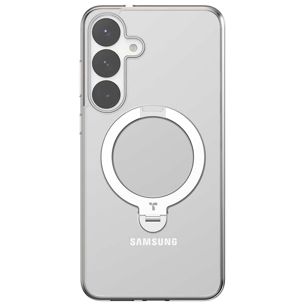 Torras Ostand Spin - θήκη για Samsung Galaxy S25 Plus - Διάφανο 4