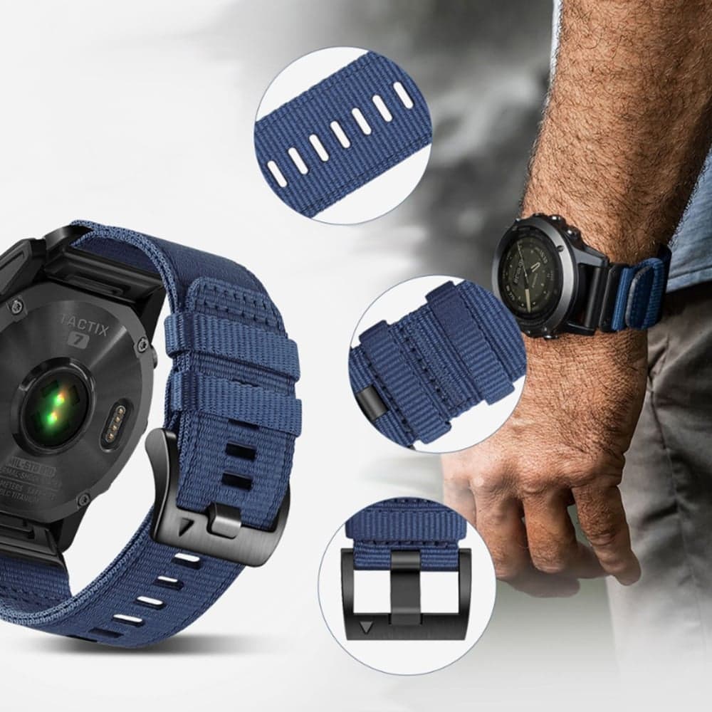 Techsuit - Λουράκι ρολογιού 20mm (W070) - Samsung Galaxy Watch 4/5/Active 2, Huawei Watch GT 3 (42mm)/GT 3 Pro (43mm) - Πράσινο παραλλαγής 4