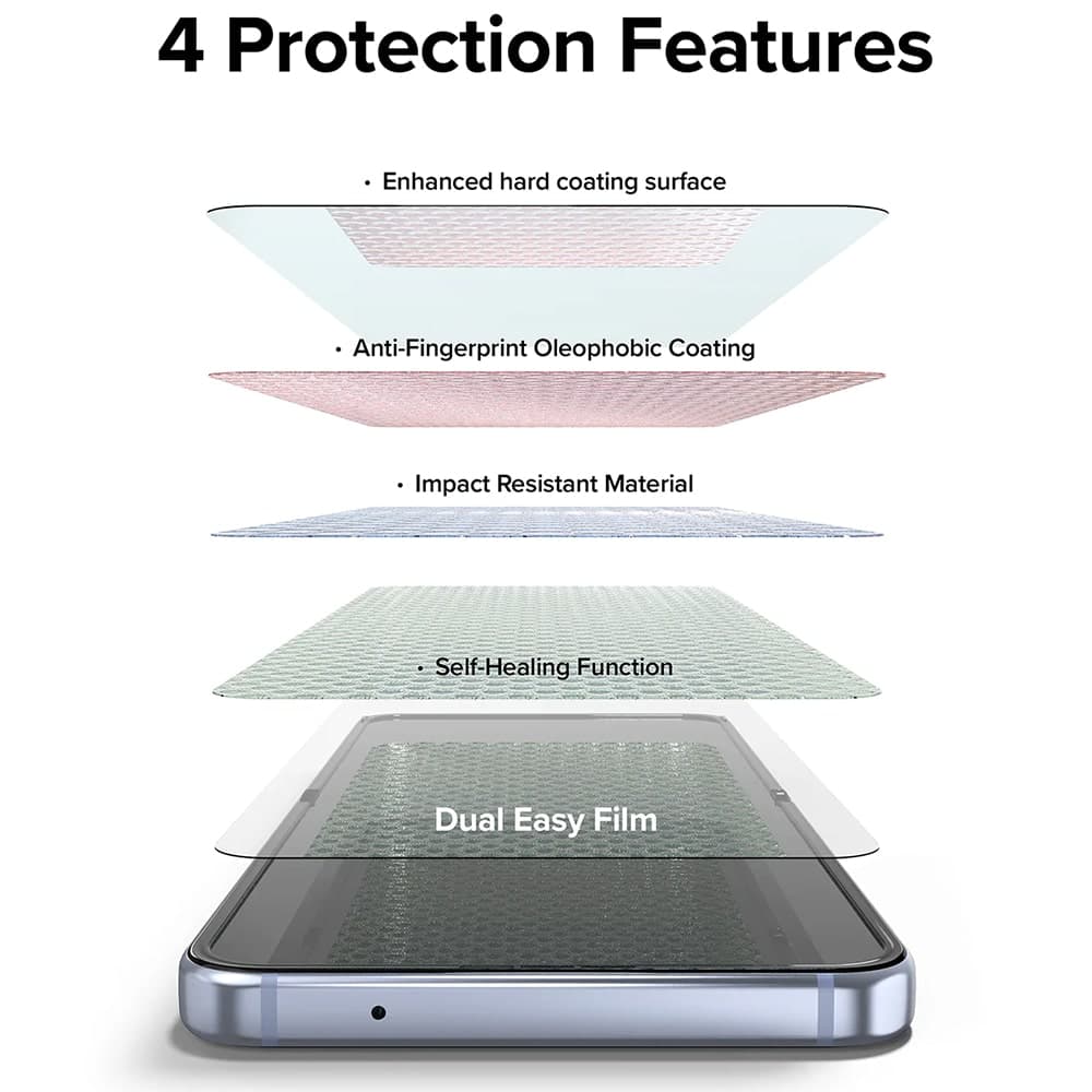 Ringke - Dual Easy Full (2 Pack) - Samsung Galaxy Z Flip4 - Clear 7
