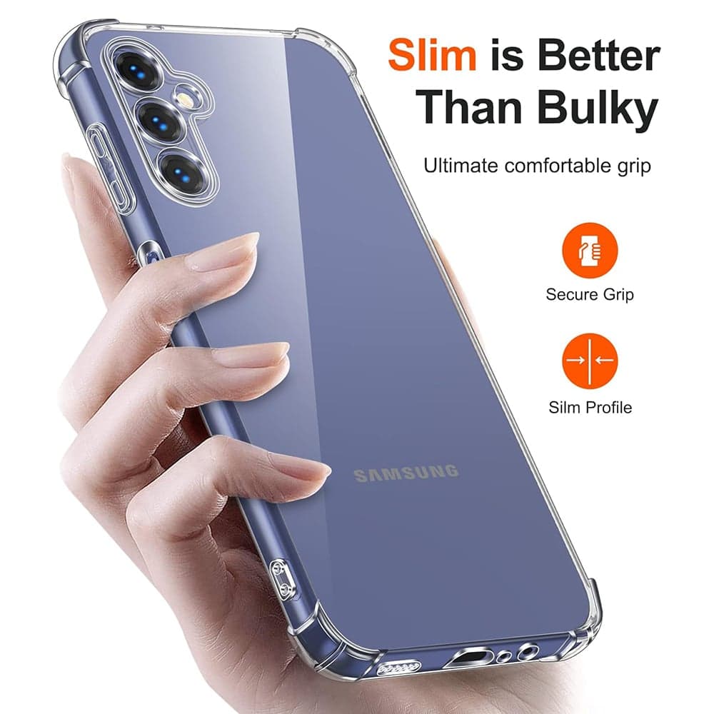 Techsuit Shockproof Clear Silicone - θήκη για Samsung Galaxy A40 - Διάφανο 4