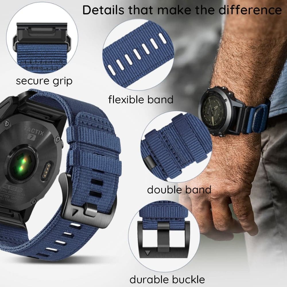 Techsuit - Λουράκι ρολογιού 22mm (W070) - Samsung Galaxy Watch (46mm)/Watch 3/Gear S3, Huawei Watch GT/GT 2/GT 3 (46mm) - Άνθος πορτοκαλιάς 5