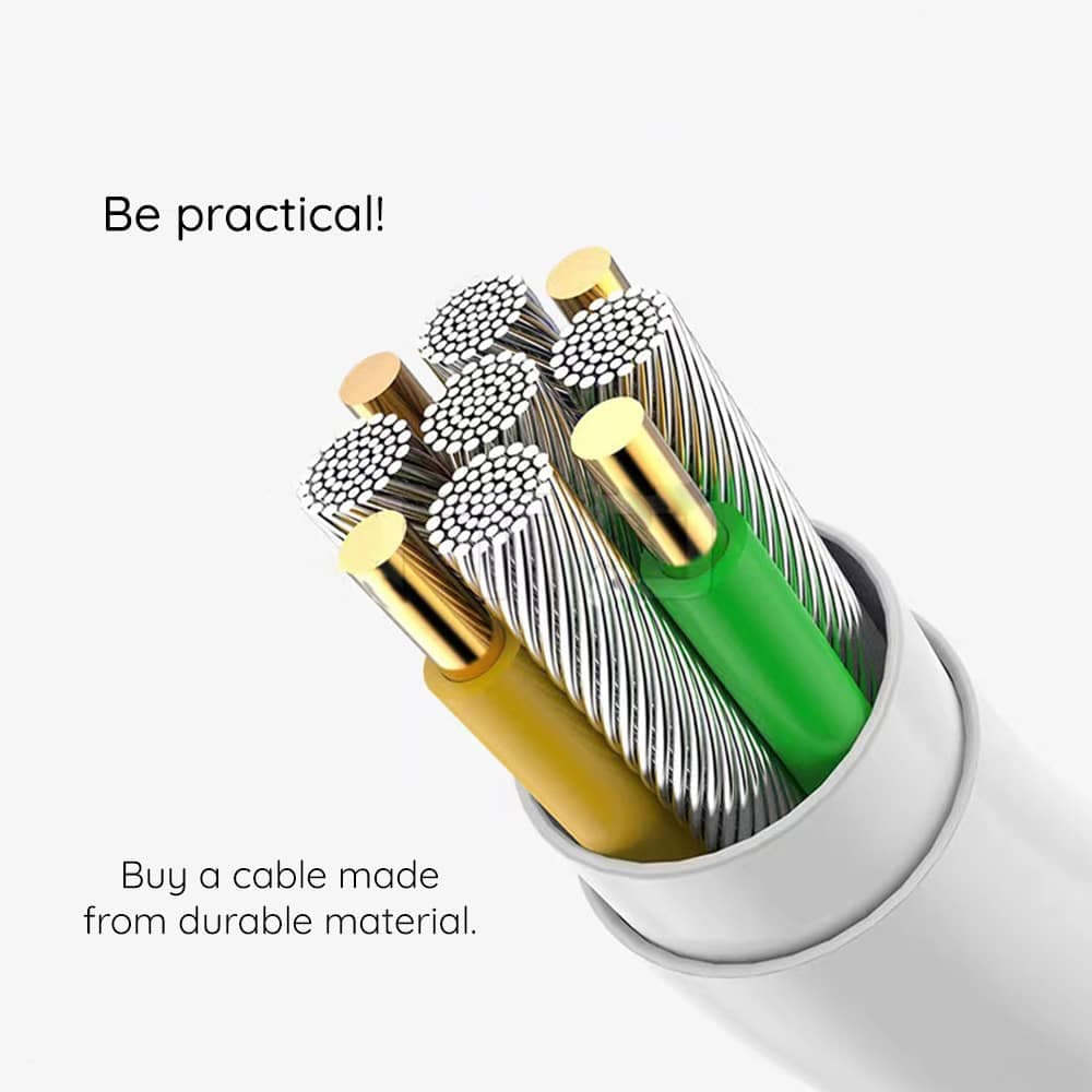 Apple cable USB C - Lightning 2m Λευκό (MKQ42ZM/A) 6