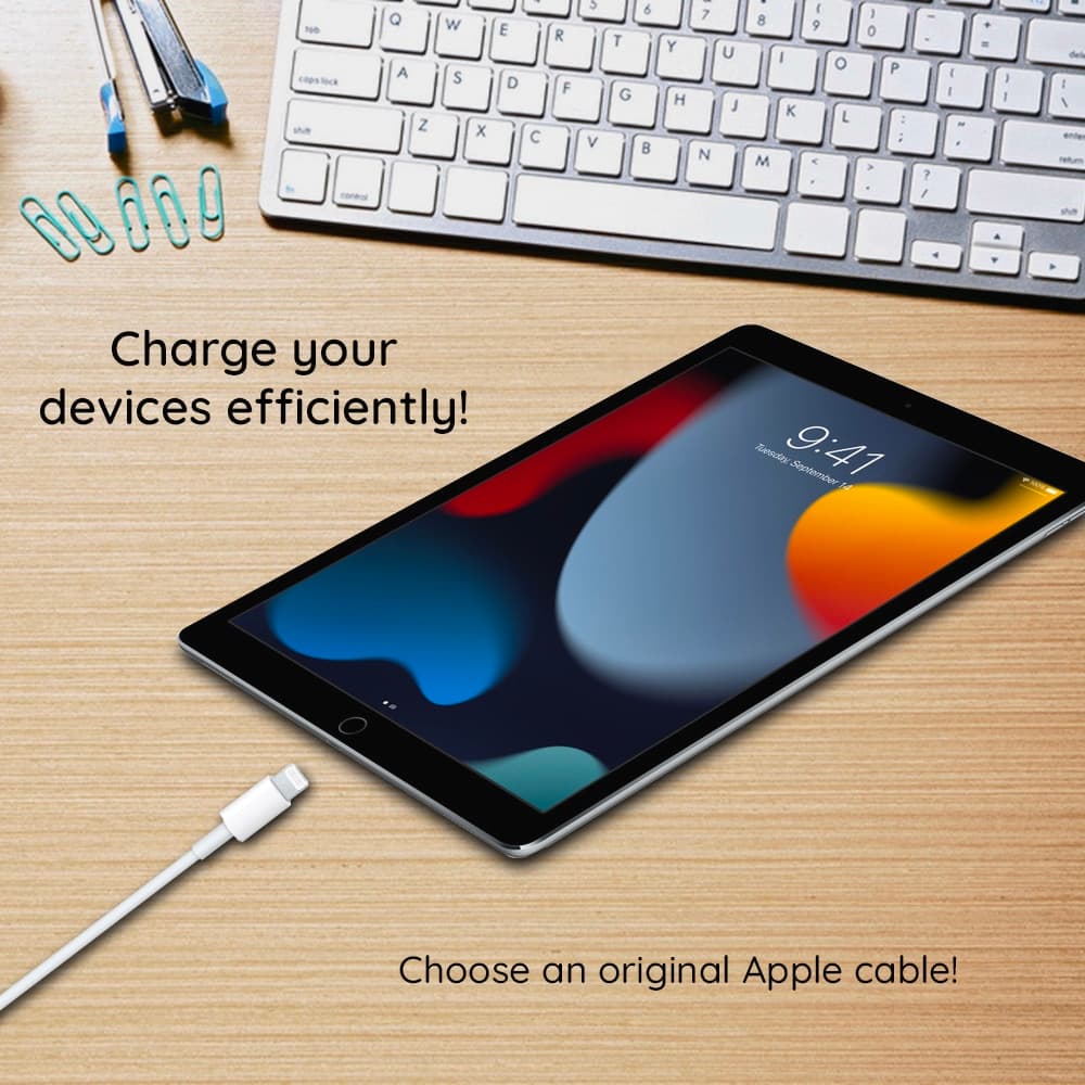 Apple cable USB C - Lightning 2m Λευκό (MKQ42ZM/A) 5
