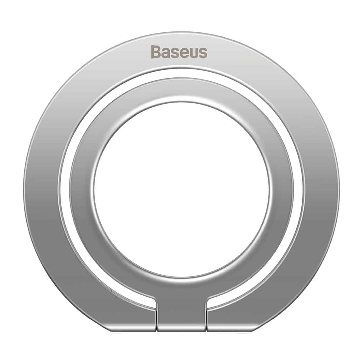 Baseus Halo magnetic ring holder phone stand Ασημένιο (SUCH000012) 2