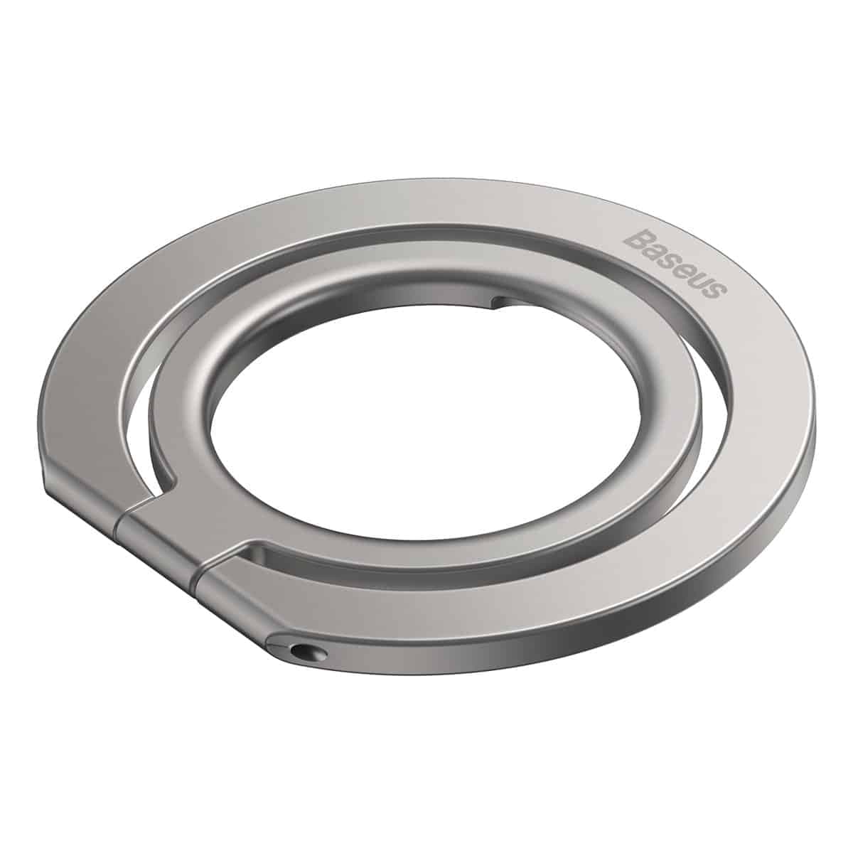 Baseus Halo magnetic ring holder phone stand Ασημένιο (SUCH000012)