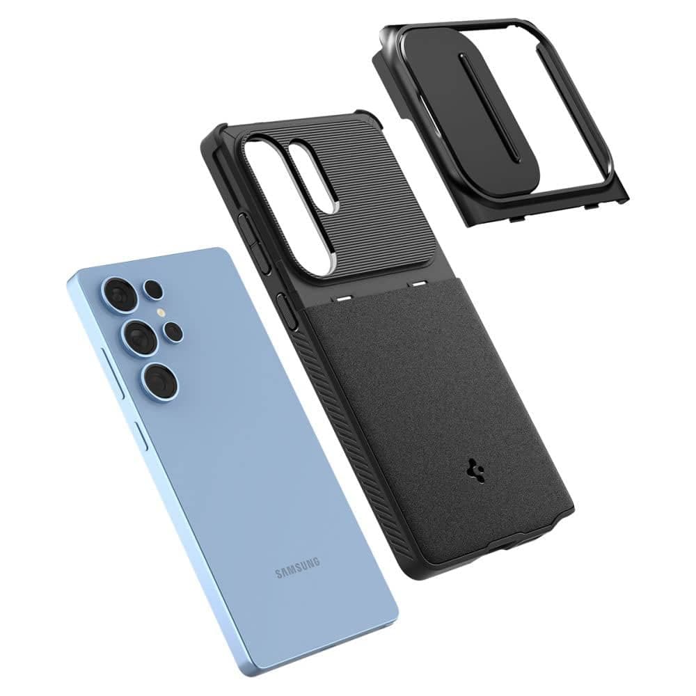 Spigen Optik Armor - θήκη για Samsung Galaxy S25 Ultra - Μαύρο 7