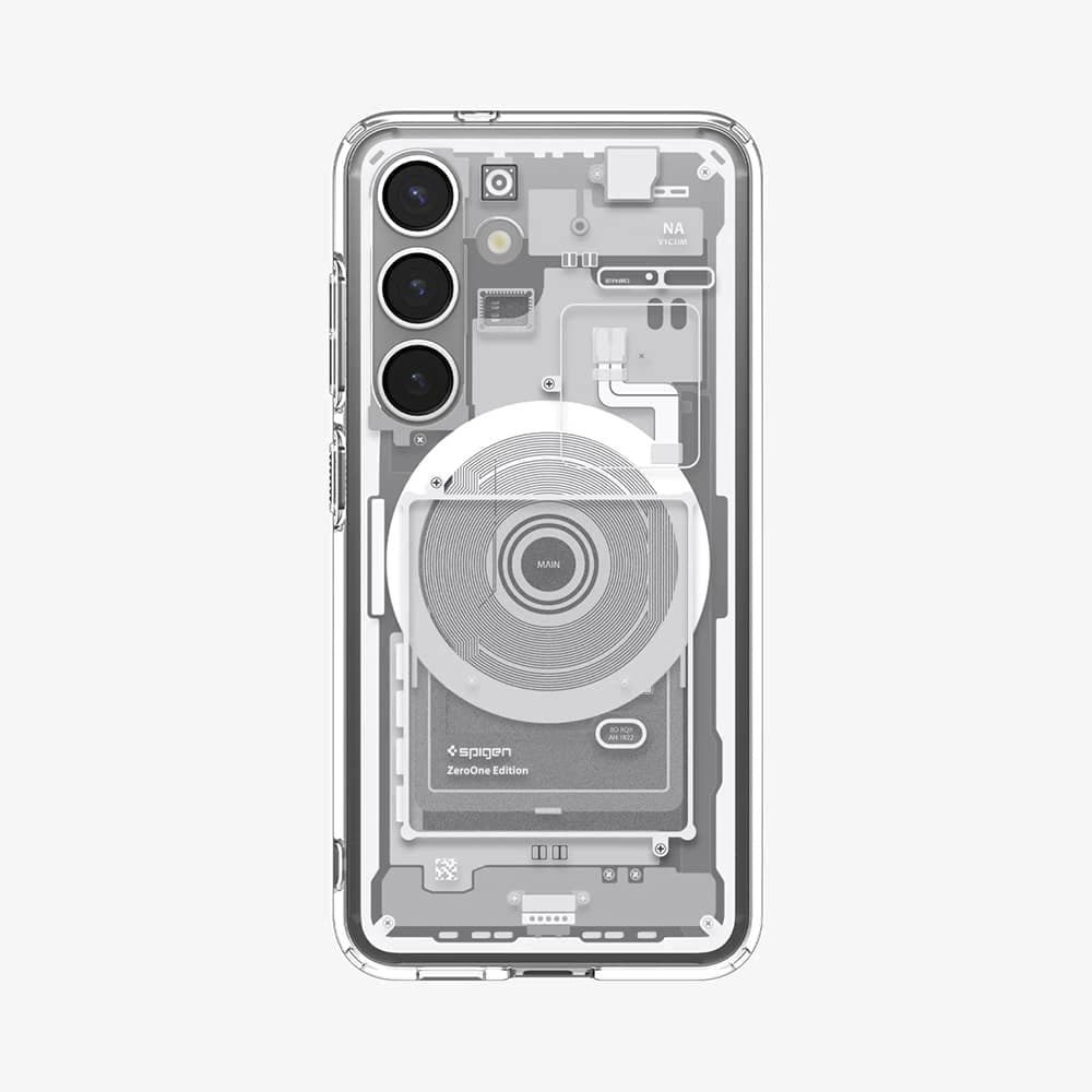 Spigen Ultra Hybrid Zero One - θήκη για Samsung Galaxy S25 - Λευκό 3