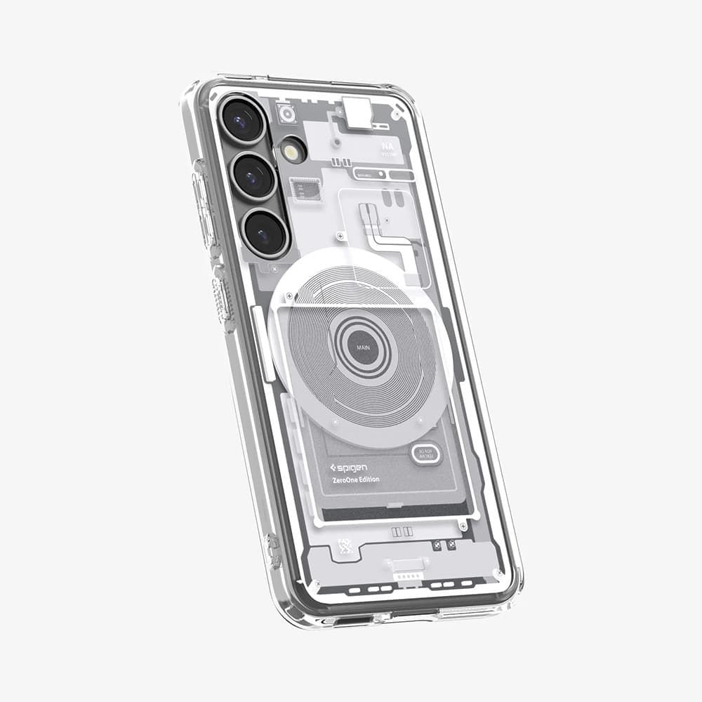 Spigen Ultra Hybrid Zero One - θήκη για Samsung Galaxy S25 - Λευκό 4