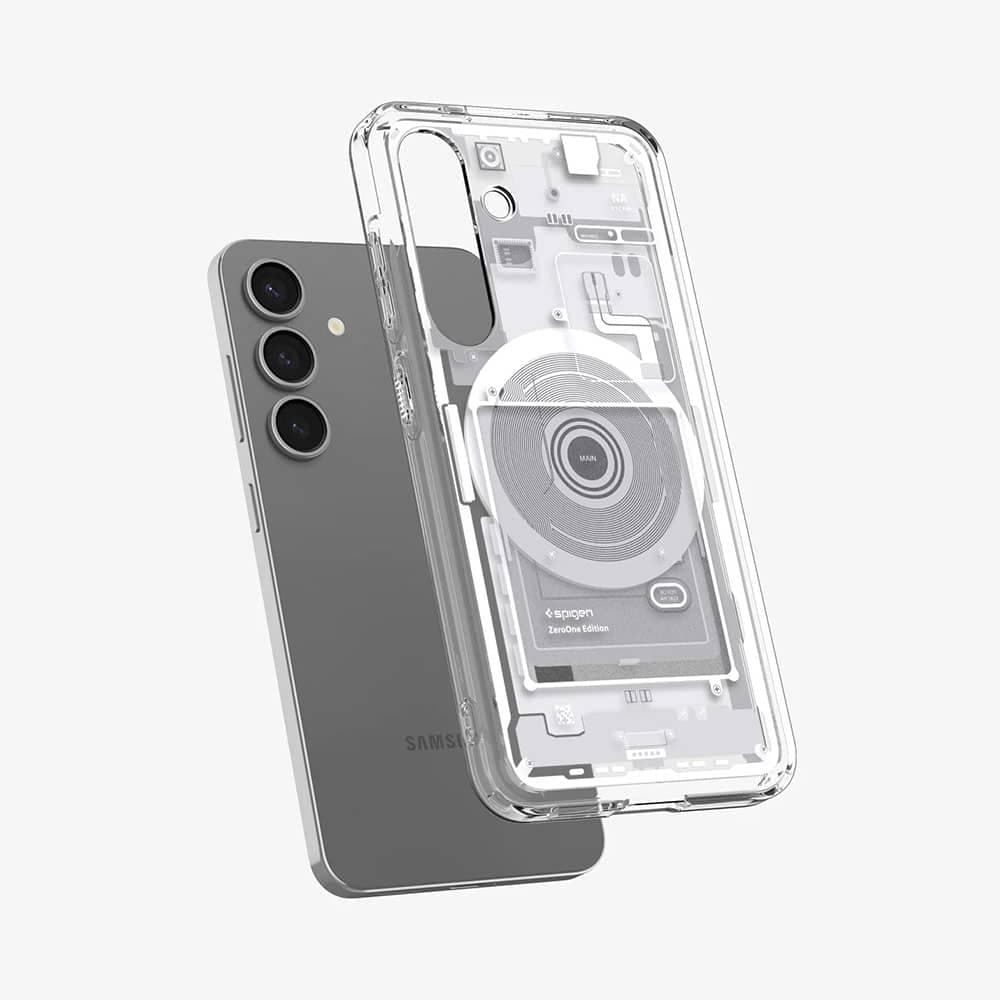Spigen Ultra Hybrid Zero One - θήκη για Samsung Galaxy S25 - Λευκό 6