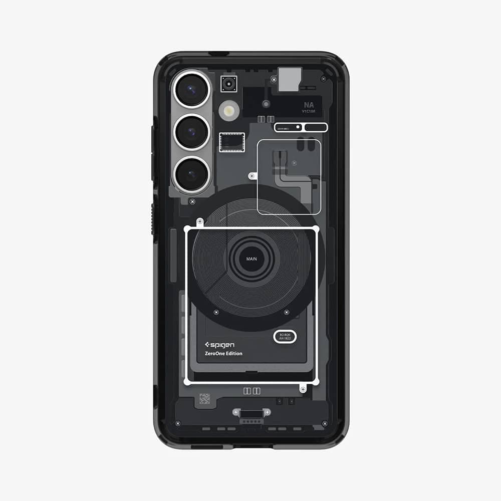 Spigen Ultra Hybrid Zero One - θήκη για Samsung Galaxy S25 - Μαύρο 3