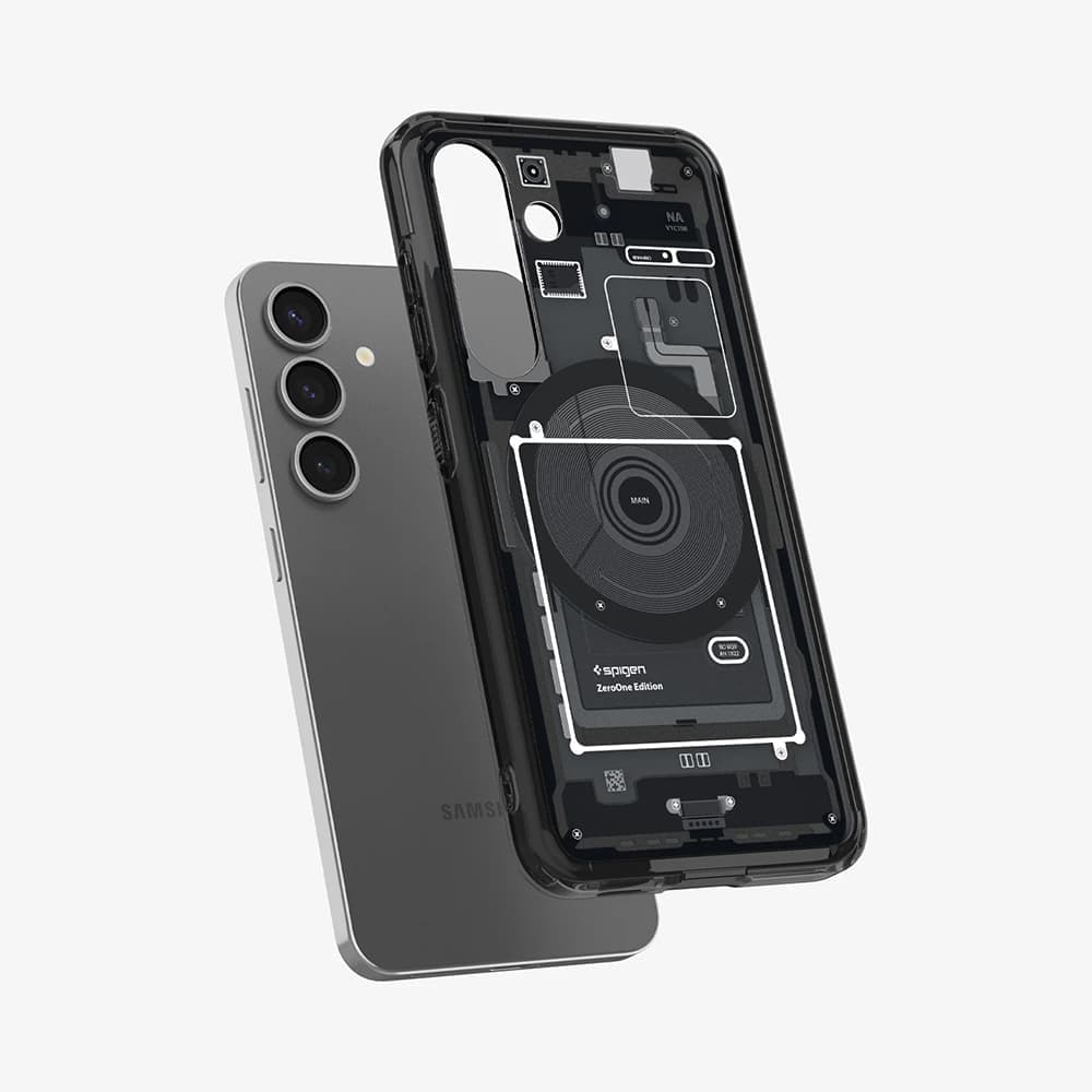 Spigen Ultra Hybrid Zero One - θήκη για Samsung Galaxy S25 - Μαύρο 5