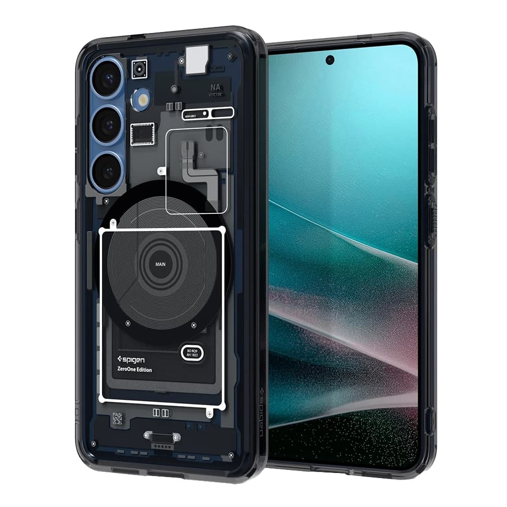 Spigen Ultra Hybrid Zero One - θήκη για Samsung Galaxy S25 - Μαύρο 2
