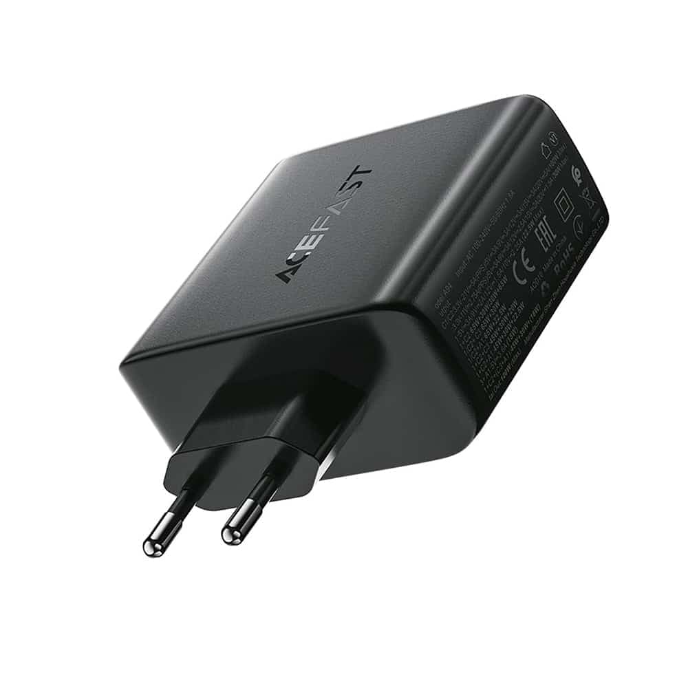 Acefast - Wall Charger (a94) - Multiport 3x Usb-C, Usb-A, Gan2 Technology, Pd100w - Black 4