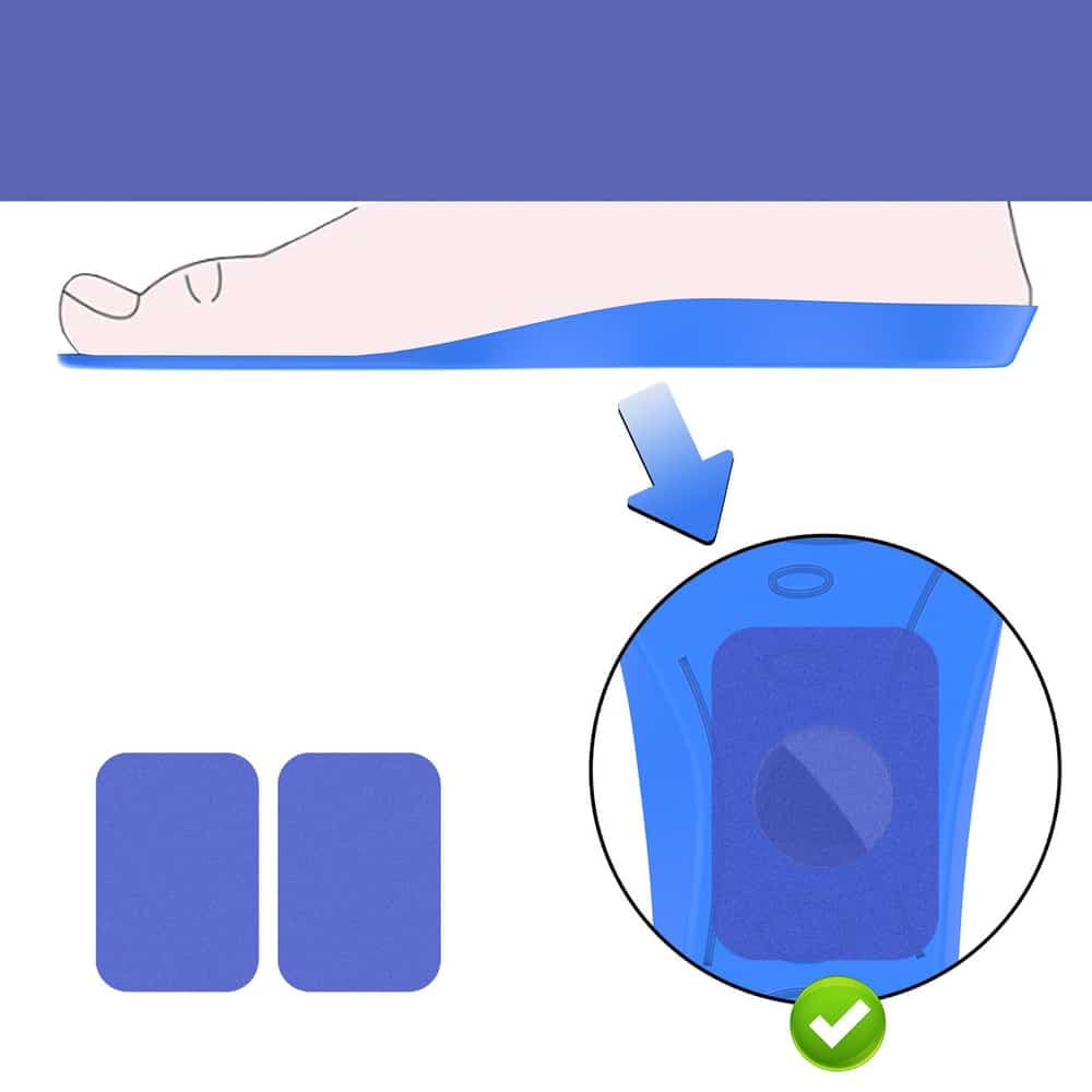 Shoe Inserts - Protective Case For Airtag (155mm-170mm) - Blue 5
