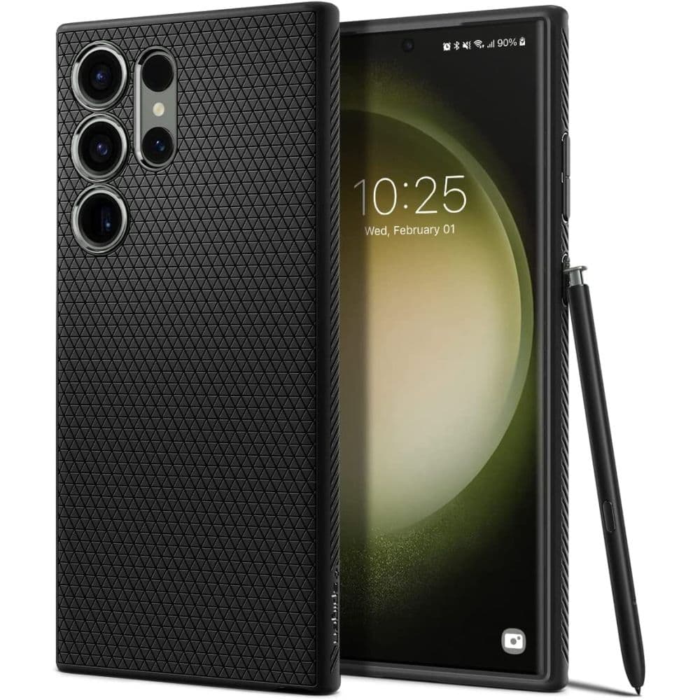Spigen Liquid Air - θήκη για Samsung Galaxy S23 Ultra - Μαύρο