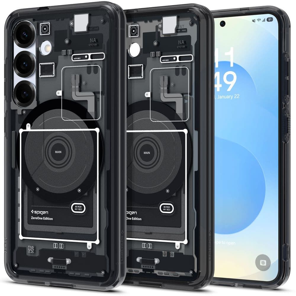 Spigen Ultra Hybrid Zero One - θήκη για Samsung Galaxy S25 - Μαύρο