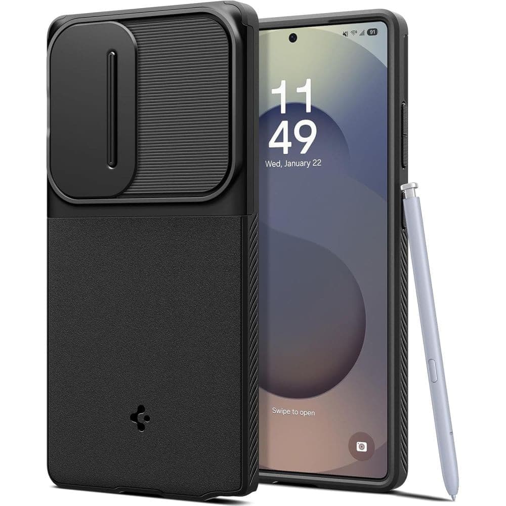 Spigen Optik Armor - θήκη για Samsung Galaxy S25 Ultra - Μαύρο