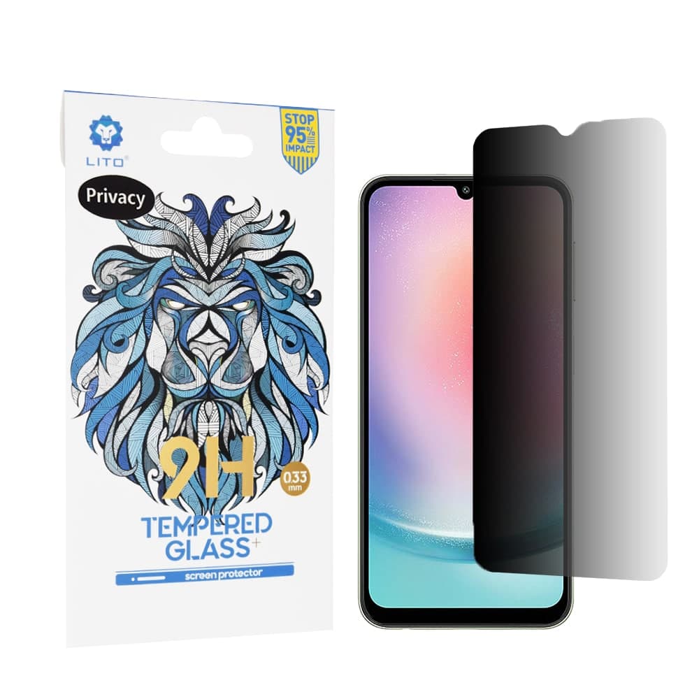 Lito - 2.5D Classic Glass - Samsung Galaxy A24 - Ιδιωτικότητα