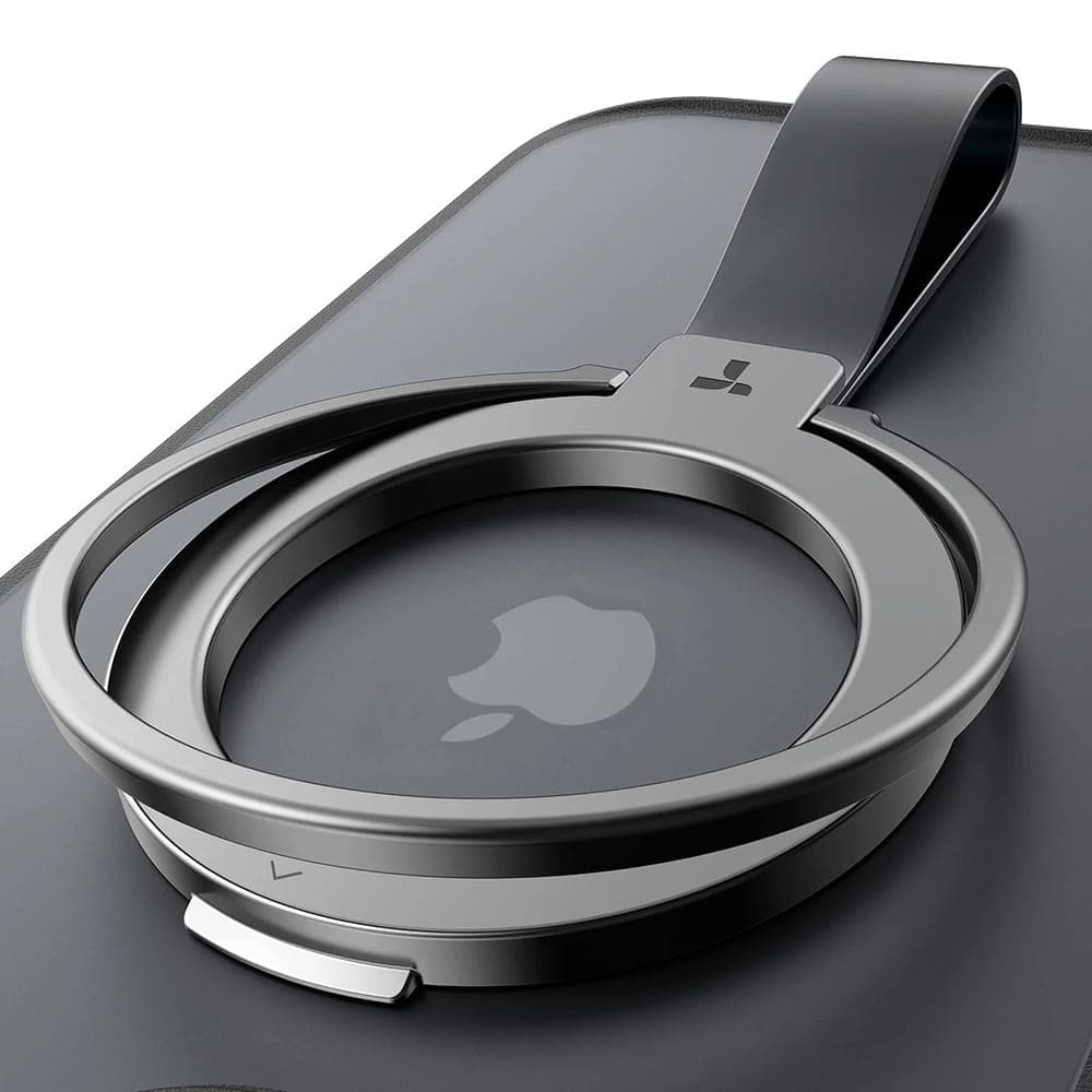 Torras - Ostand Magnetic Ring - 360° Rotatable Stand, Phone Holder/grip, Easy Attach - Black