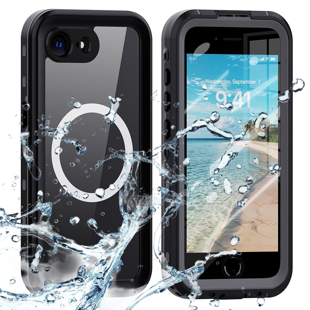 Shellbox - Waterproof Ip68 Case - iPhone 16e - Black