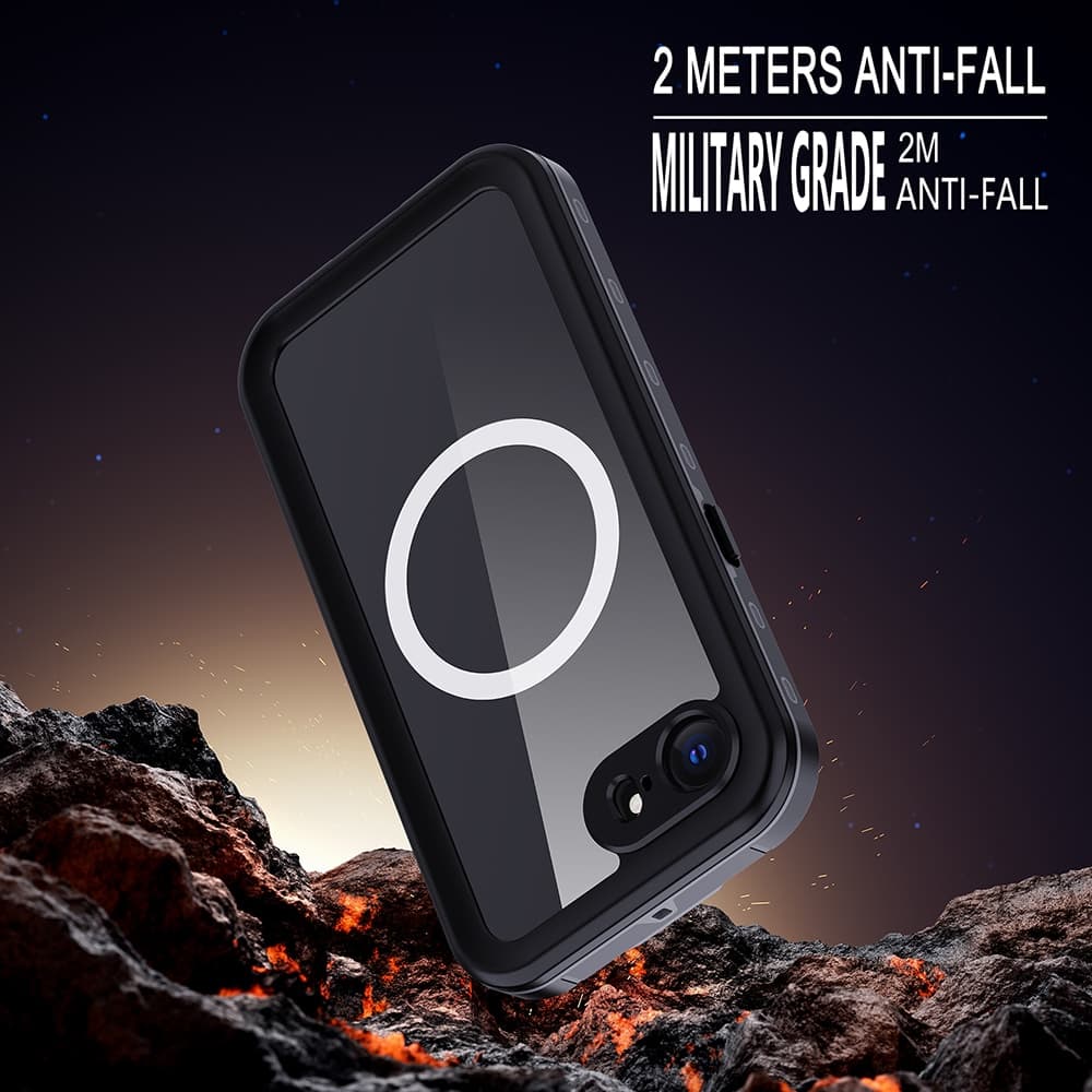 Shellbox - Waterproof Ip68 Case - iPhone 16e - Black 4