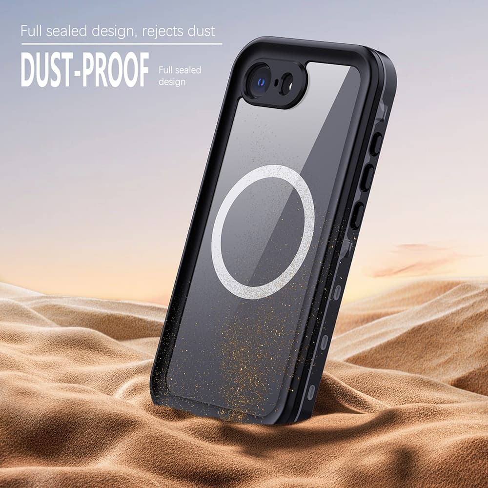 Shellbox - Waterproof Ip68 Case - iPhone 16e - Black 5