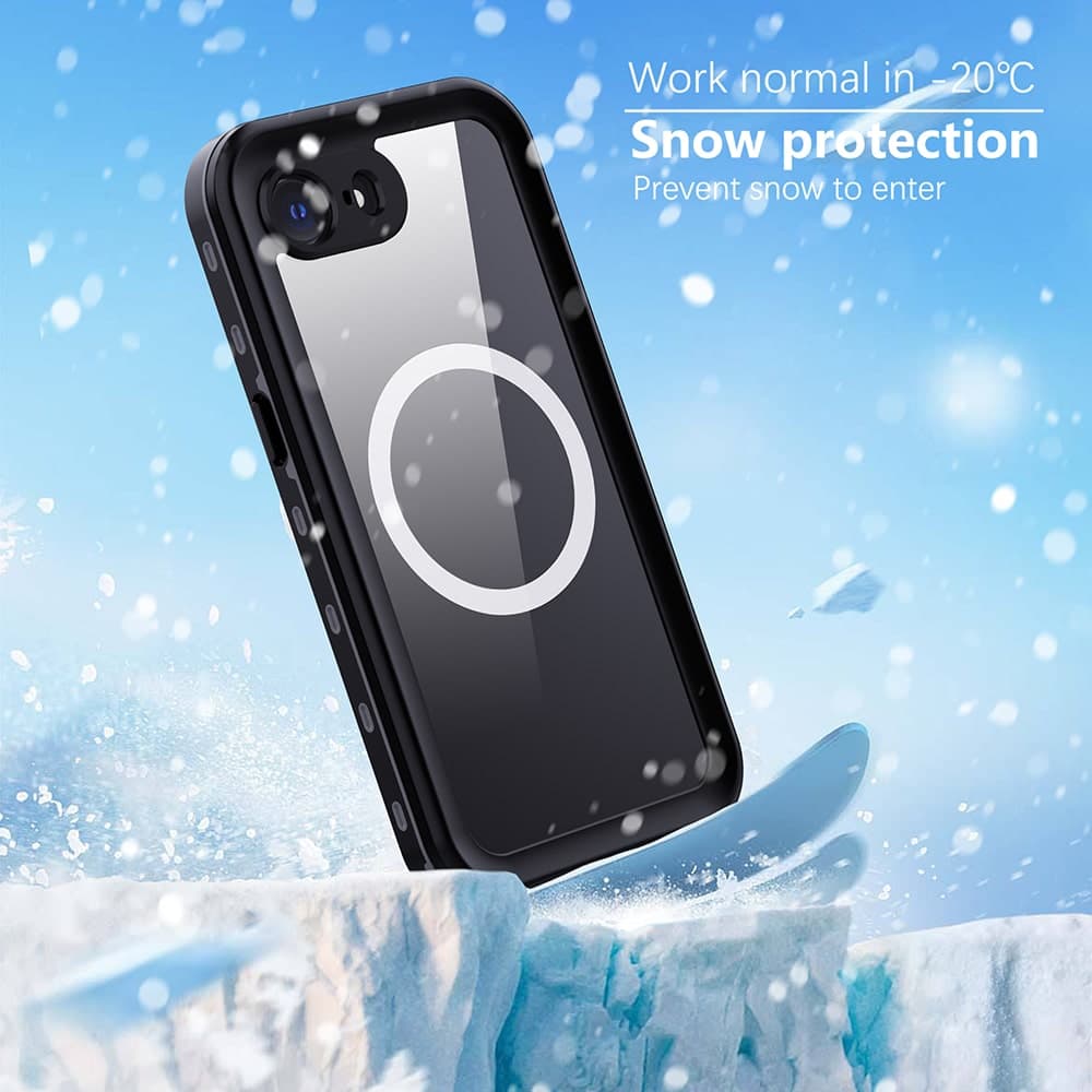 Shellbox - Waterproof Ip68 Case - iPhone 16e - Black 6