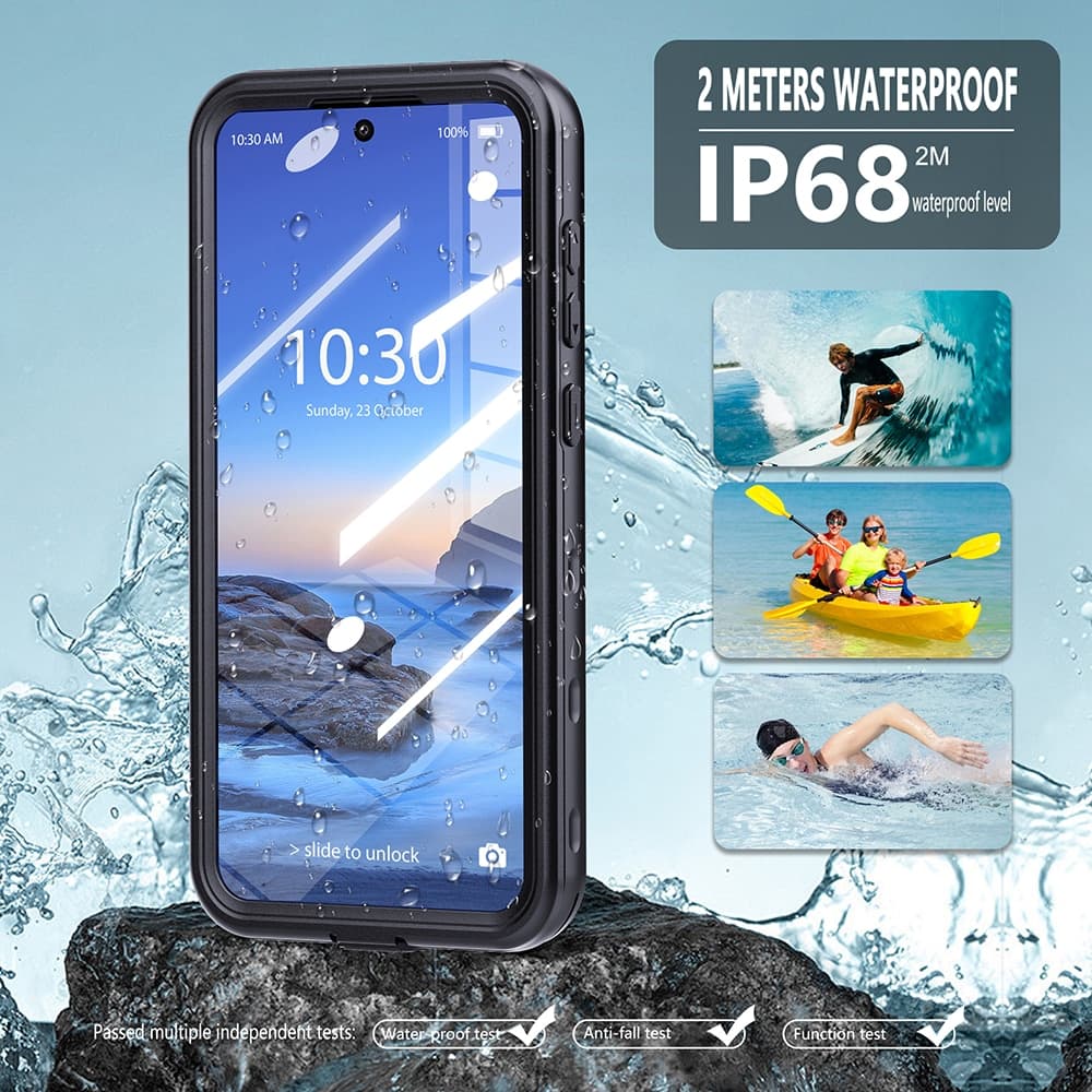 Shellbox - Waterproof Ip68 Case - Samsung Galaxy A26 5g - Black 3