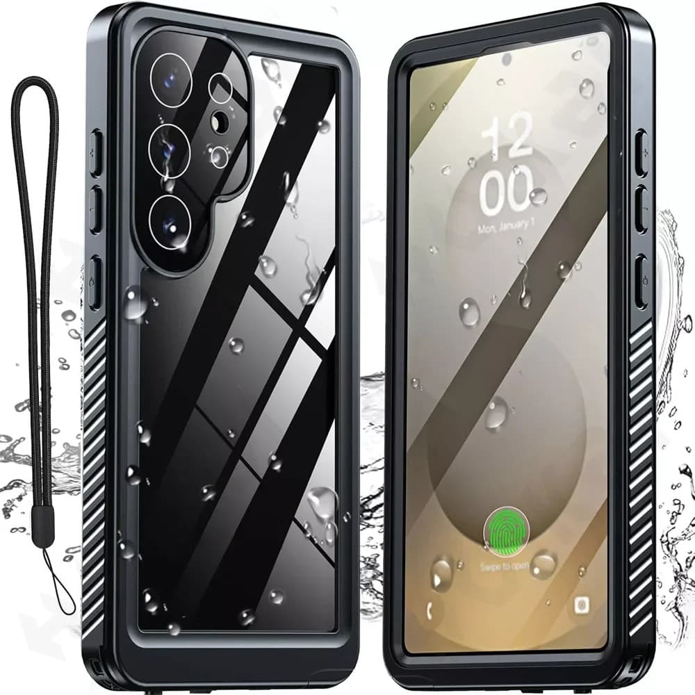 Shellbox - Waterproof Ip68 Case - Samsung Galaxy S25 Ultra - Black