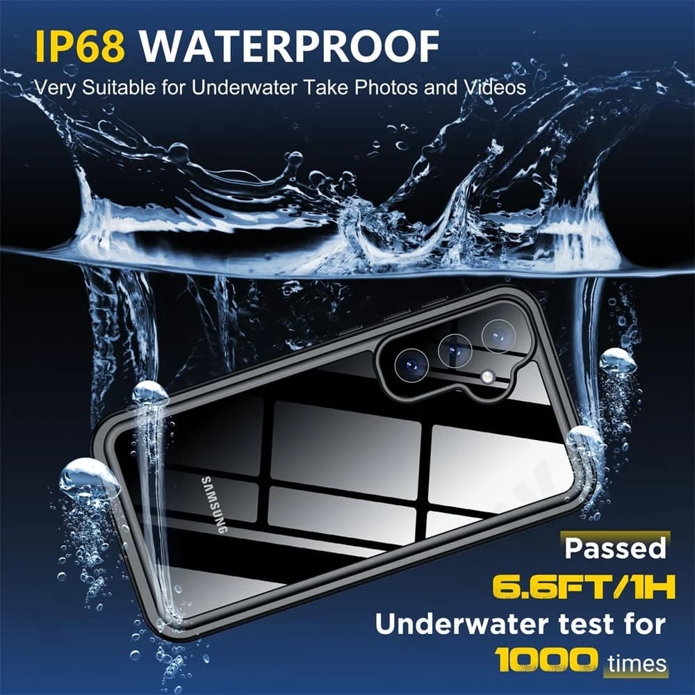 ShellBox Waterproof IP68 - θήκη για Samsung Galaxy S25 Plus - Μαύρο 3
