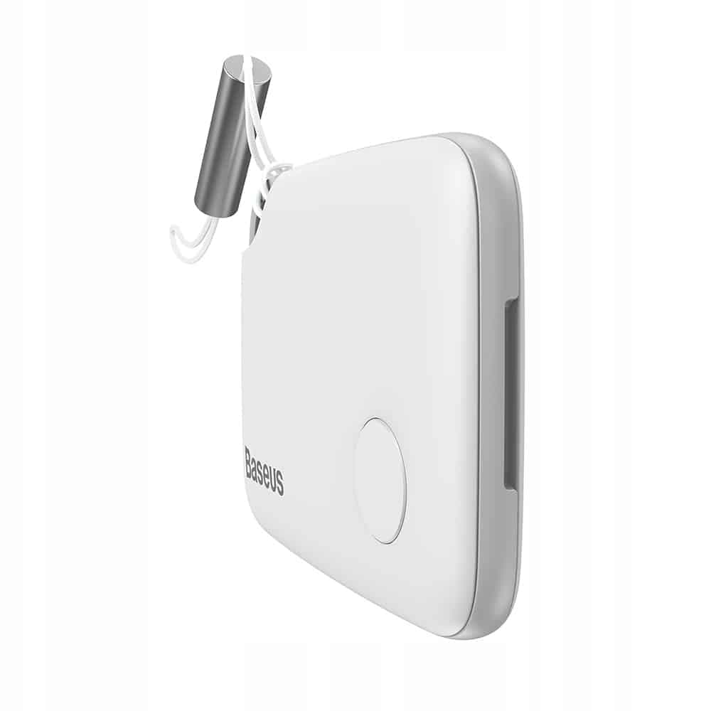 Baseus T2 keychain mini wireless key and other object finder white (ZLFDQT2-02) 2