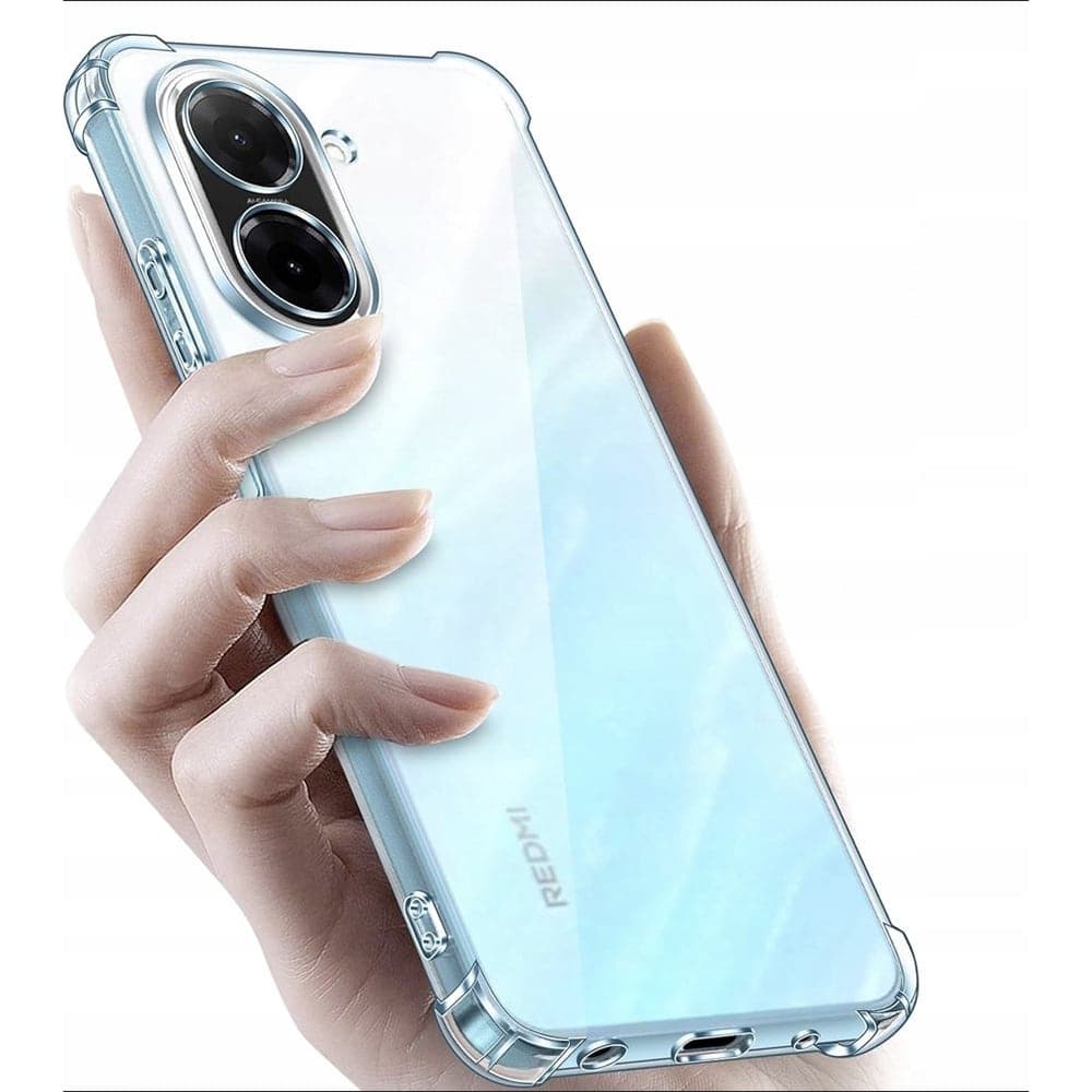 Techsuit Shockproof Clear Silicone - θήκη για Xiaomi Redmi A5 4G - Διάφανο 4