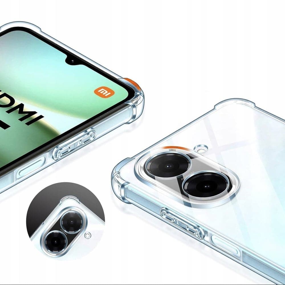 Techsuit Shockproof Clear Silicone - θήκη για Xiaomi Redmi A5 4G - Διάφανο 5