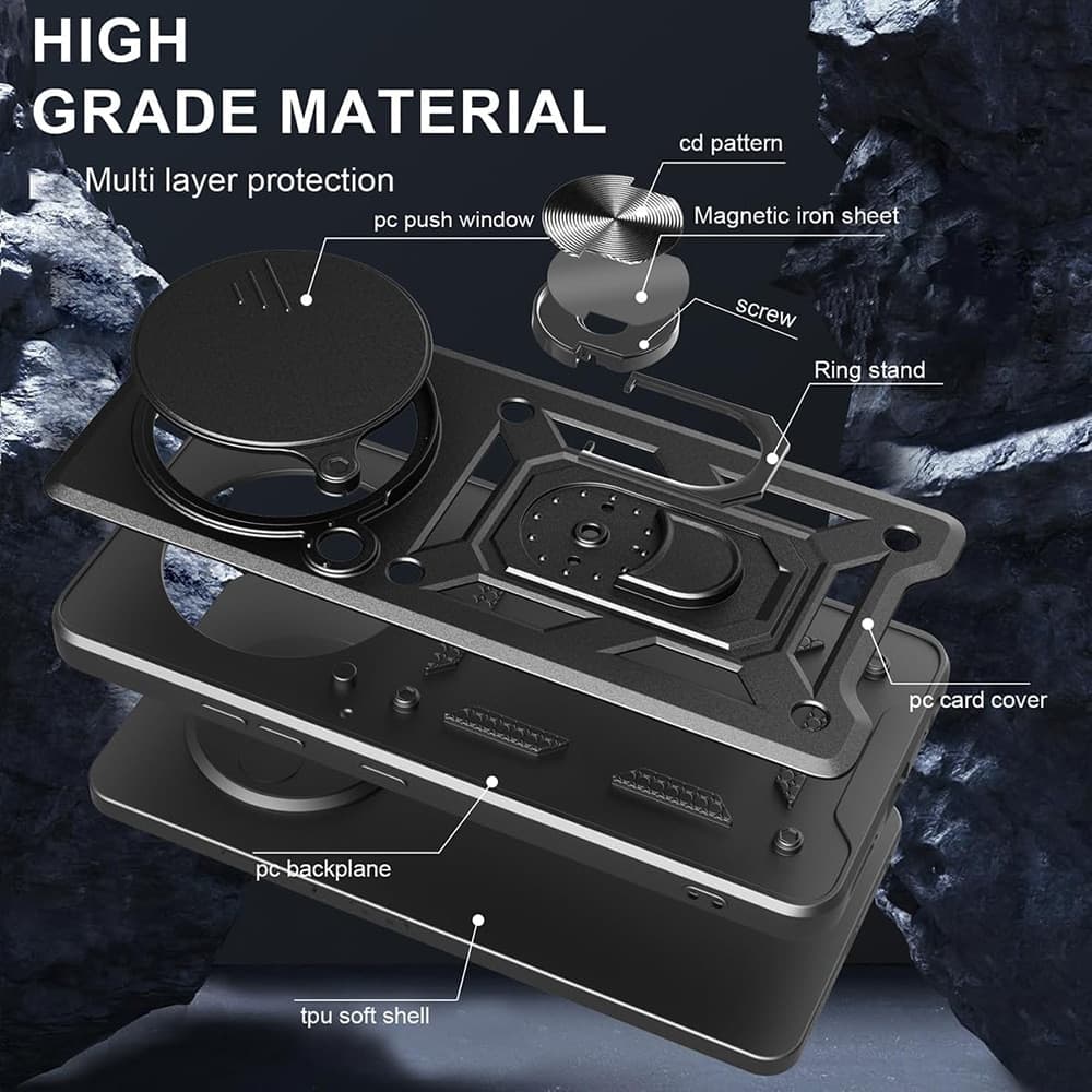 Techsuit CamShield Series - θήκη για Xiaomi Redmi A5 4G - Μαύρο 5