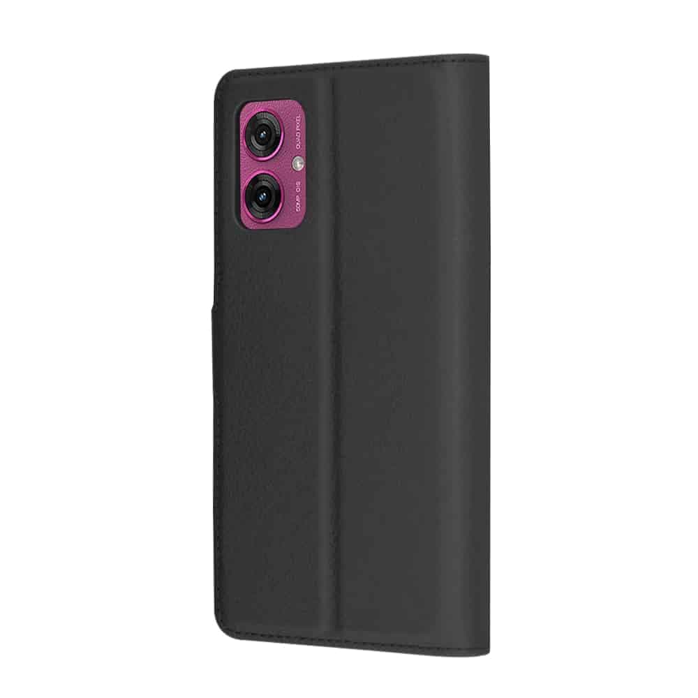 Techsuit - Leather Folio - Motorola Moto G55 - Μαύρο 5