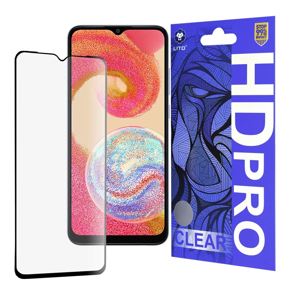 Lito - HD Pro Clear - Samsung Galaxy A04e - Μαύρο