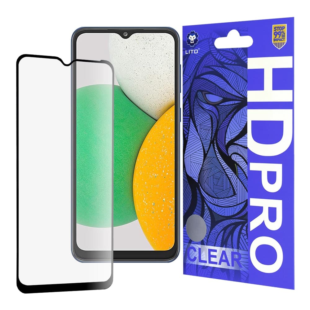 Lito - HD Pro Clear - Samsung Galaxy A03 Core - Μαύρο