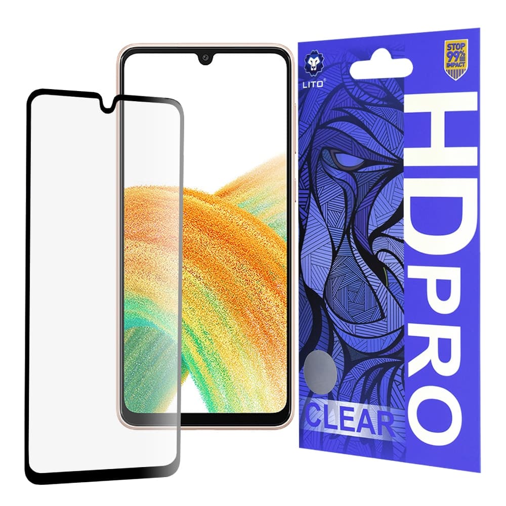 Lito - HD Pro Clear - Samsung Galaxy A33 5G - Μαύρο
