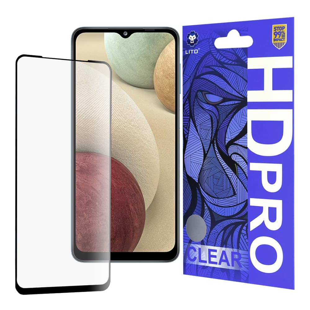 Lito - HD Pro Clear - Samsung Galaxy A12 - Μαύρο