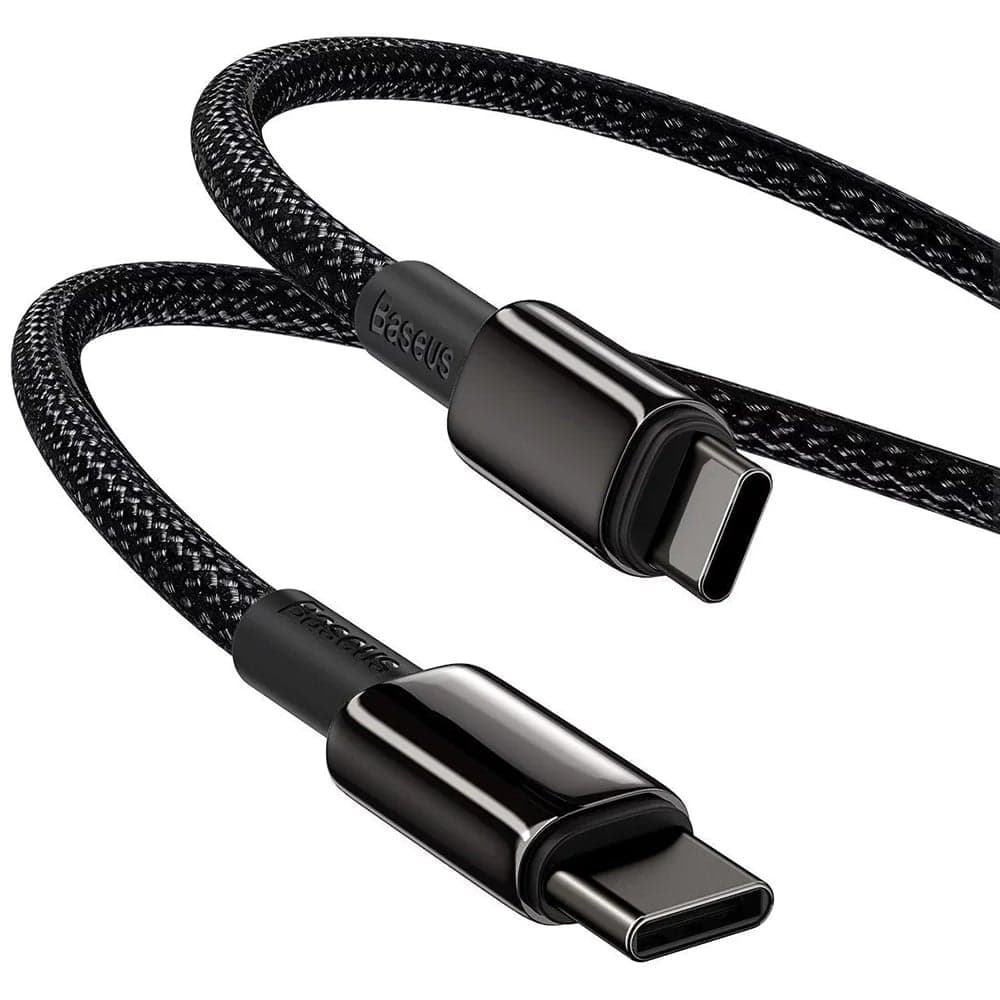Baseus USB Type C - USB Type C cable Power Delivery Quick Charge 100 W 5 A 2 m black (CATWJ-A01) 2