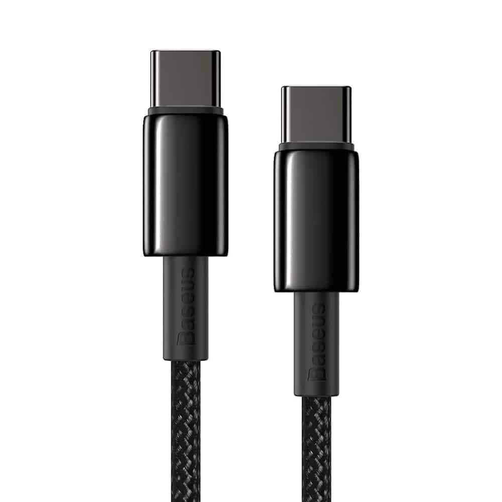 Baseus USB Type C - USB Type C cable Power Delivery Quick Charge 100 W 5 A 2 m black (CATWJ-A01) 4