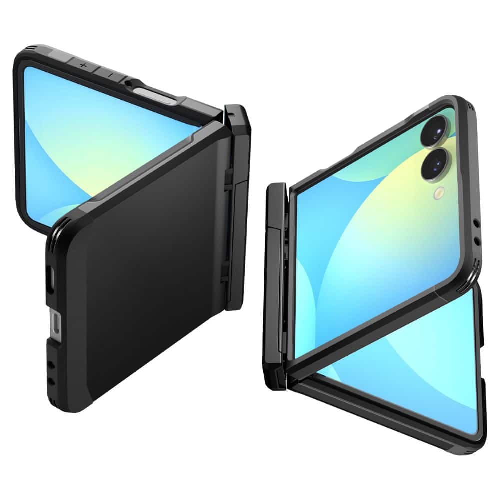 Spigen Tough Armor Pro - θήκη για Samsung Galaxy Z Flip7 - Μαύρο 6