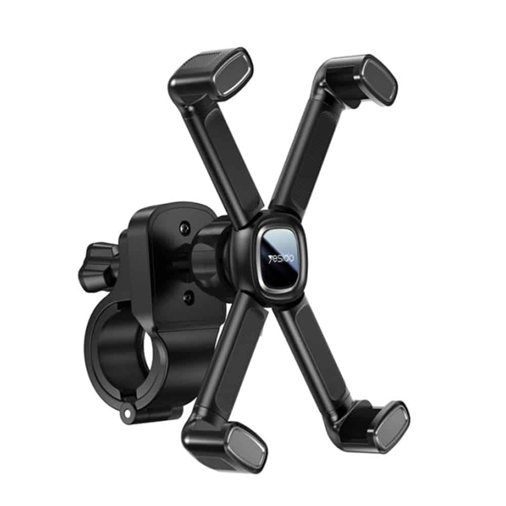 Yesido - Bike Holder (c191) - For Bicycle/motocycle, Multi-Angle Adjustment, 4.5-6.8" - Black