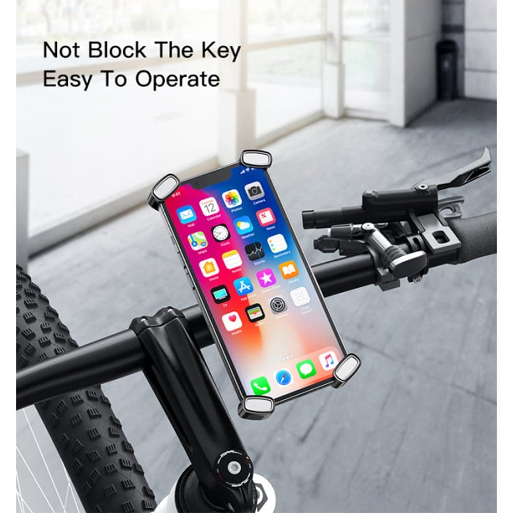 Yesido - Bike Holder (c191) - For Bicycle/motocycle, Multi-Angle Adjustment, 4.5-6.8" - Black 2