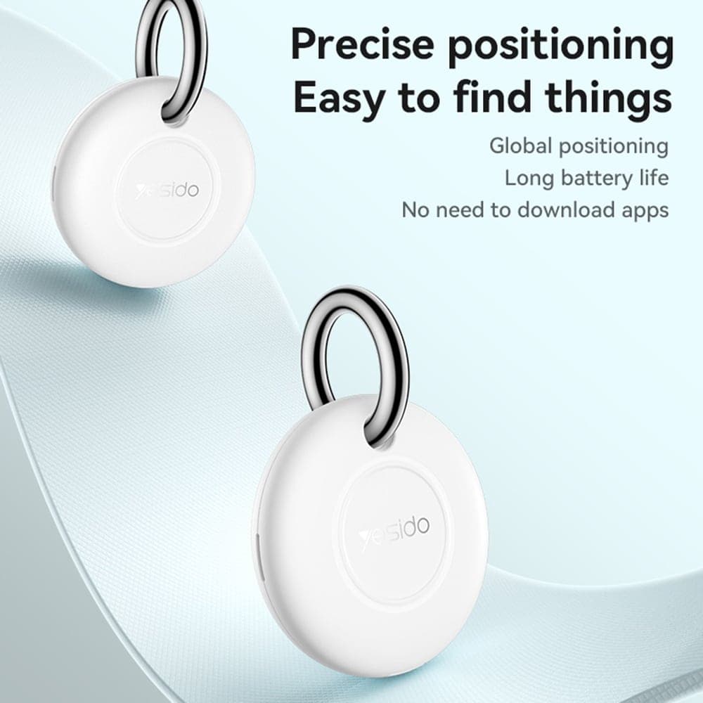 Yesido - Airtag (ec14) - Works With "Apple Find My", 240mah, Long Battery Life - White 3