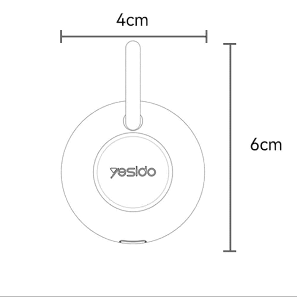 Yesido - Airtag (ec14) - Works With "Apple Find My", 240mah, Long Battery Life - White 13