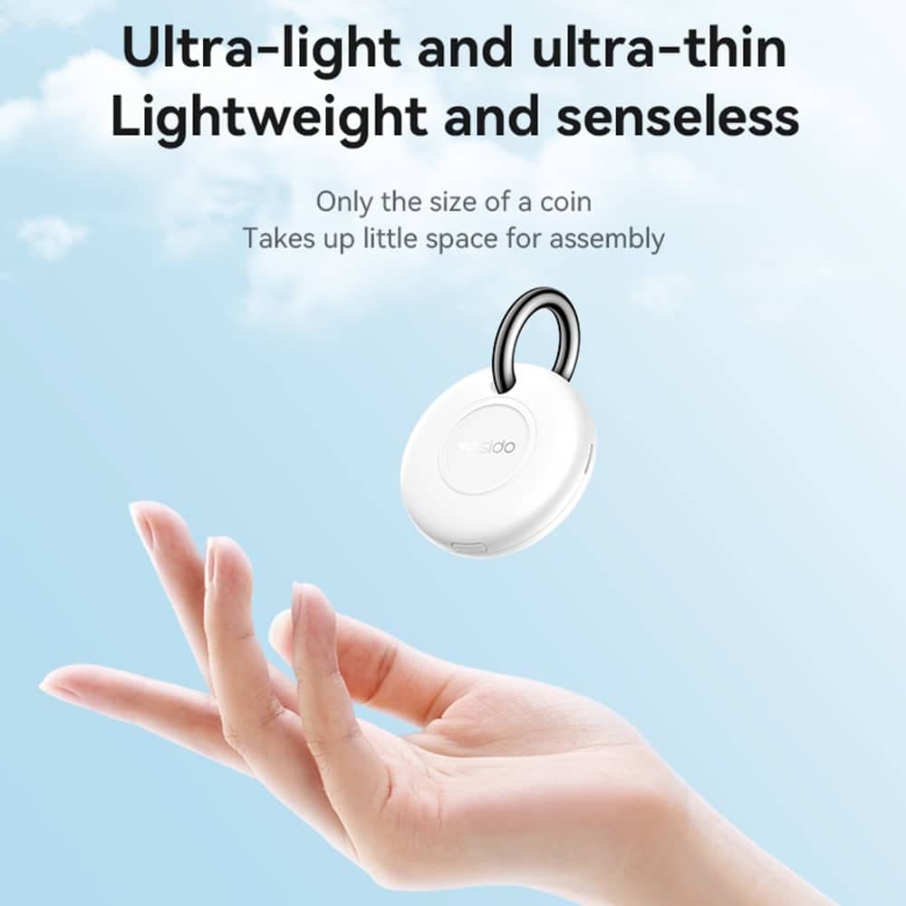 Yesido - Airtag (ec14) - Works With "Apple Find My", 240mah, Long Battery Life - White 7